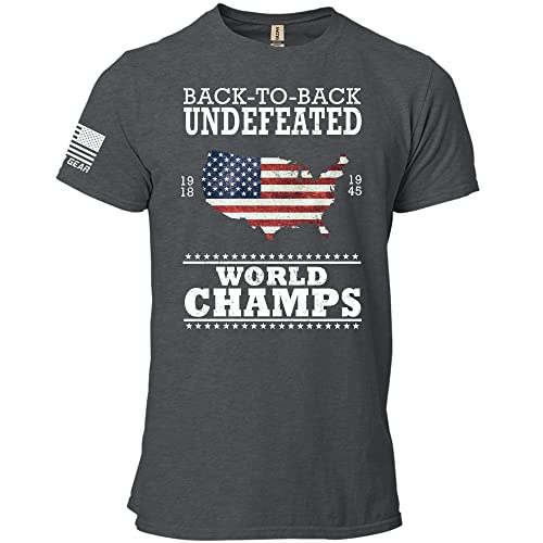 Back-to-Back World Champs Shirt Dark Heather