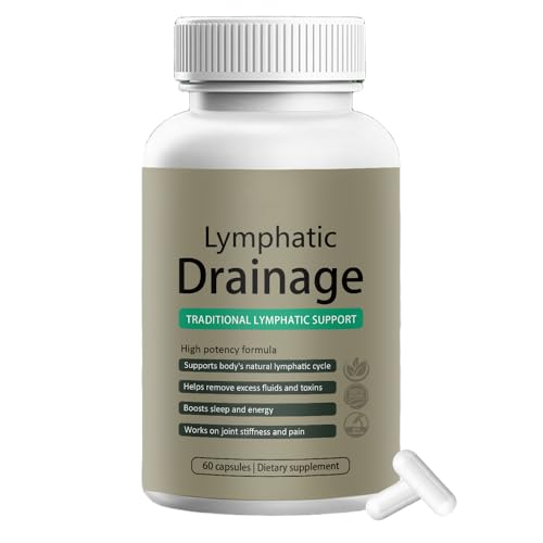 ZUTTL Sculptique Lymphatic Drainage Capsules Maximum Potency Formula with Dandelion & Cleavers Extract Supports Cellulite Reduction & Lymphatic Drainage 60 Capsules(1pc)