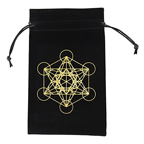 ダークウィッチ カードバッグ ジュエリー ブラック ブルー パープル 再利用可能 省スペース ストレージ ボーイ ガール フレンド 子供 占い ストレージ 占い スクエア ポーチ キャンディ ギフト