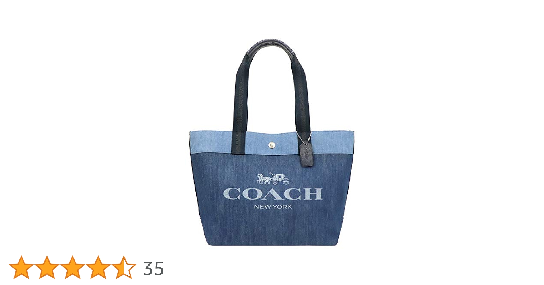 COACH ✨デニム ✨トートバッグ✨型番F91131 大容量　B4サイズ対応 COACH ✨デニム ✨トートバッグ✨型番F91131 大容量 B4サイズ対応