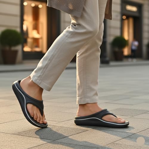 Image of TGH Men's EVA Slipper | Soft & Comfortable | Durable & Anti Skid | for Daily Use | Lightweight & Cushioned for Gents & Boys