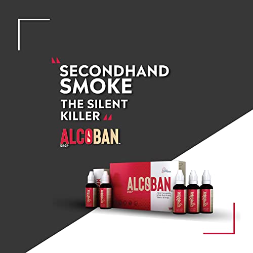 Image of Alcoban Anti-Addiction Drops Combo - Nasha Mukti for Alcohol, Smoking & Tobacco - Liver Tonic & Immune Booster (3 Bottles)