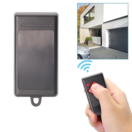 27,015 MHz Funkfernbedienung Garagentor, 2 Stück Ersatz-Fernbedienung Kompatibel mit Dicket Handsender MAHS27-01 Fernbedienung, 1 Kanal, Rote Taste, Garagentoröffner