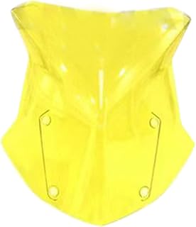 Parabrisas Motocicleta para BMW R 1200GS 1250GS para LC para GS 1200 1250 para LC para ADV para Adventure Parabrisas Protector de Pantalla Parabrisas carenado (Color : Amarillo)