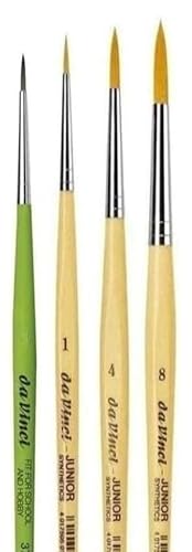 GH303 Junior Synthetics Malerpinsel, rund Serie 303, Größe, 1, 4, 8 + 1 PCS Serie 373