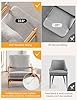 Mid Century Modern Accent Chairs for Living Room, 23” Wide Comfy Chair for Bedroom, Small Cozy Sherpa Reading Chairs for Adults, 108° Lounge Arm Chair Indoor with Detachable Cover, 5.5" Foam Cushion #2