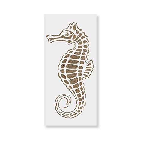 Seahorse Stencil for Creative Projects Cover