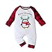 Produktbild Battnot Baby Jungen Bekleidungssets Strampler Neugeborenes Langarm Cartoon Pinguin Druck Streifen Jumpsuit Overall Pyjama Casual Outfits, 0-18 Monate Baby Boys Kleikind für Frühling Herbst Geschenk
