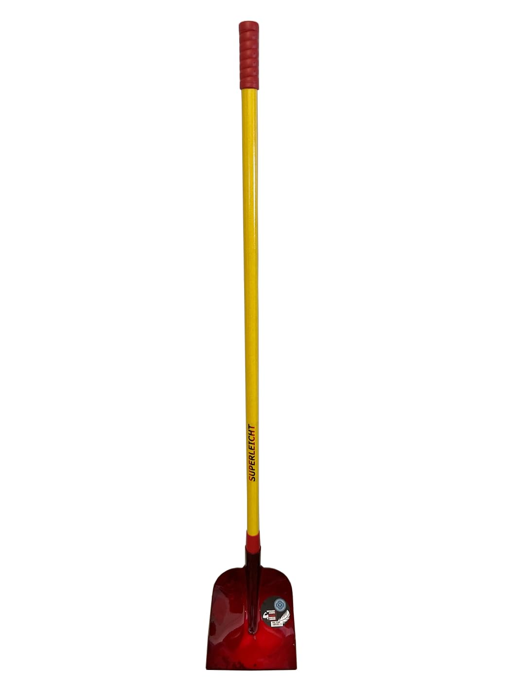 Holsteiner Schaufel MMXX extra leicht | 1,28 kg Gewicht & 1,39 m Länge - rückenschonendes Arbeiten | Robuste Ergal-Aluminiumschaufel, Glasfaser-Stiel