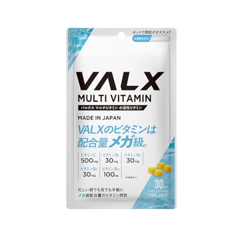 VALX �}���`�r�^�~�� ���n���r�^�~�� �R�{�`�� 1��������r�^�~��C500mg �r�^�~��B1 30mg �r�^�~��B2 30mg �r�^�~��B6 30mg �r�^�~��B12 100��g �z�� ���K�r�^�~�� 120��