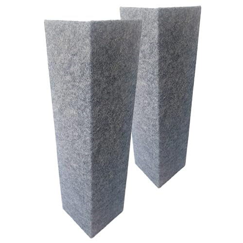 Arranhador para Gatos de canto Sofá Gatto Karino - Kit 2un Carpete (Grafite, 40 cm)