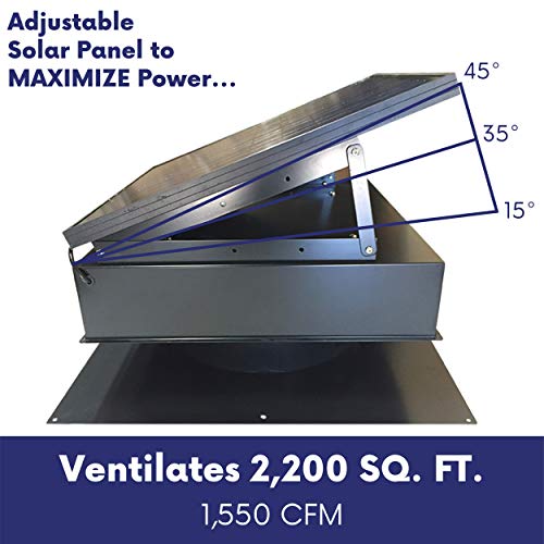 Solar Powered Roof Vent Fan