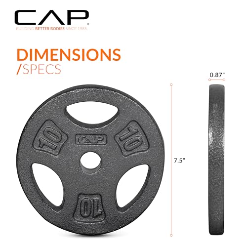 CAP Barbell Standard 1-Inch Grip Weight Plates - Image 6