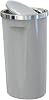 Primanova M-E76-07 Lenox Trash Can, 35 Liters, Grey