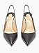 Christian Louboutin Black Clare Slingback 80MM Snake Effect Pumps New FW20 (8)