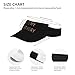 Its My Birthday Sun Visor Hats for Women Men, Adjustable Lightweight Sport Sun Visor Hat for Golf Tennis Running