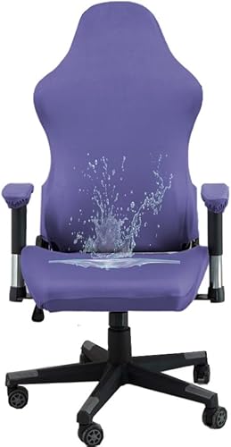 Fundas ergonómicas para silla de oficina con reposabrazos, fundas elásticas repelentes al agua para adultos, videojuegos, reclinables, carreras y disponible en Yaxa Peru