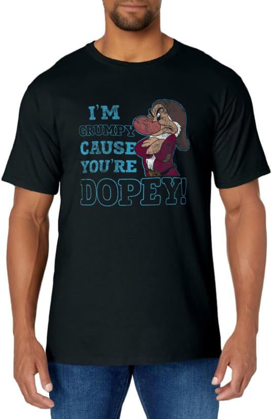 Disney Snow White Grumpy Because You're Dopey T-Shirt