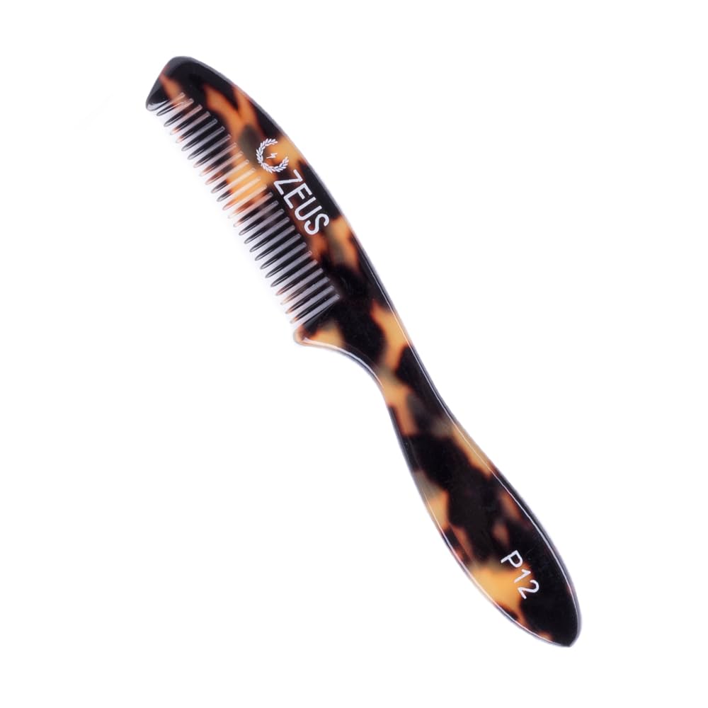Amazon.com : ZEUS 5” Mustache Comb for Men, Handmade Long‑Handle