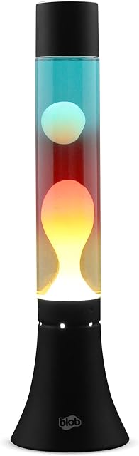 Lava Lamp Modern Blob Lam 14.5 - Black Sunset