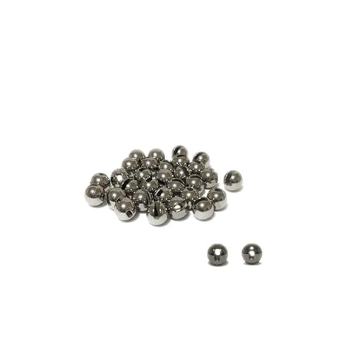 タングステンビーズ スリット型 ガンメタリックカラー 2.0mm〜6.4mm (40個〜10個入り) (3.5mm)