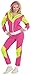 Produktbild Karneval-Klamotten 80-er Jahre Kleidung Damen-Kostüm New Kids Assi Proll Kostüm 80s Joggingjacke und Jogginghose