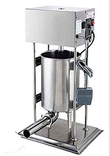 BAOSHISHAN 25L Elektrischer Wurstfüller Gewerbliche Wurstfüllmaschine Wurstfüller Edelstahl-Wursthersteller Maschine…