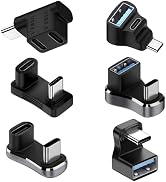 【単品販売あり】 USB Type-C 変換アダプタ U字型デザイン 180度 140W 100W 36W 急速充電 20Gbps高速転送 USB-A USB-C 4K/60Hz 映像出力 St...