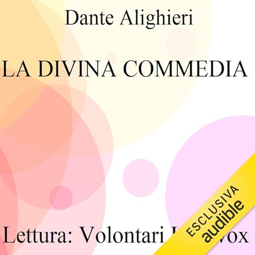 Page de couverture de La Divina Commedia