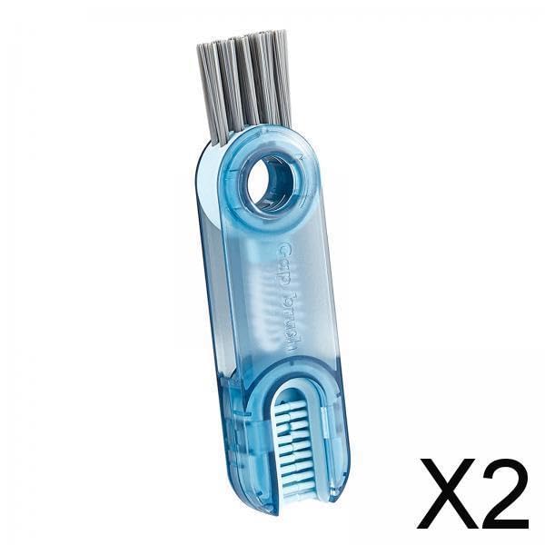 ATORSE™ 2xMini Cleaning Brush Washing Tool Detail Brush for Cups Mug Kitchen Transparent Blue|Home & Garden|Household Supplies & Cleaning|Other Home Cleaning Supplies 3