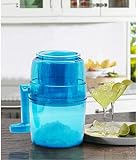 Portable Hand Crank Ice，Ice Chopper Mini Portable Ice Machine Domestic Ice Crusher for Children