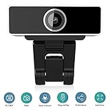 [page_title]-Webcam 1080P HD Pro Stream Video Streaming, Aufnahme, Conferencing Digitale Webkamera HDR Video mit Mic USB Widescreen für PC, Laptops und Desktop