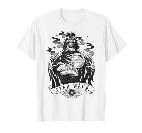 T-shirt Star Wars Darth Vader tattoo pour fan de style geek chic