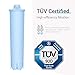 EcoAqua Replacement Filter, Replacement for Jura® Clearyl/Claris Blue Capresso® Clearyl Coffee Machine Water Filter, Pack of 6