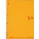 コクヨ(KOKUYO) ノート ソフトリング ドット入りB罫 A6 80枚 オレンジ ス-SV358BT-YR コクヨ(KOKUYO) ノート ソフトリング ドット入りB罫 A6 80枚 オレンジ ス-SV358BT-YR