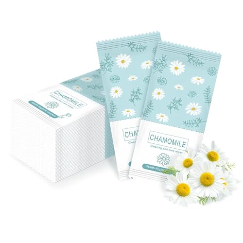 Etenpo Travel Feminine Hygiene Wipes,50 Pack Feminine Wipes Individually...