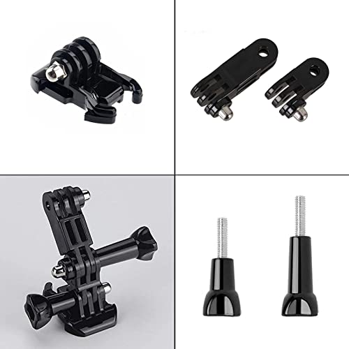 17 Stück Schwenkarm Halterung Kopfband Halterung Verstellbare Schwenkarm fur Kamera 3-Wege Feste Gelenke Halterung Lang & Kurz Anschlüsse Verlängerungsarm Montageset für GoPro-Kameras und ähnliches - Image 6
