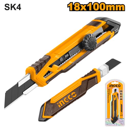 Image of INGCO Snap-off Blade Knife Length:173mm HKNS16618