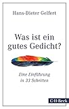 Was ist ein gutes Gedicht?: Eine Einführung in 33 Schritten (Beck Paperback 6247)