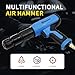 27PCS Air Hammer Kit, Pneumatic Hammers 2500 BPM, Air Hammer Piece Chisel Set with Carrying Case & Gloves