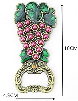 ARFUKA Bottle Opener Magnetic for Beer & Soda - Retro Grape Bunch Shaped Opener with Strong Magnet, Rustic Kitchen Bar Essential, Unique Fridge Magnet for Women & Men image 5