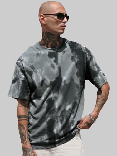 Image of LEOTUDE Valentine's Special Couple Matching Oversized Printed T-Shirt Combo