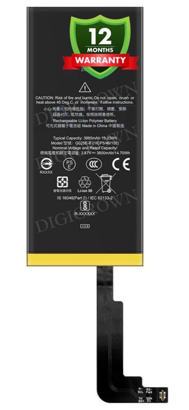 Image of Original G025E-B Battery Compatible for Google Pixel 4a (5G) - (3885mAh) - 1 Year Warranty