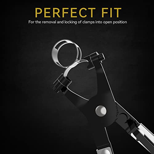 Renekton Alicate de braçadeira de mangueira para remoção e instalação de braçadeiras de mangueira de