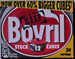 Bovril Beef Stock Cubes - 6 x 12 de