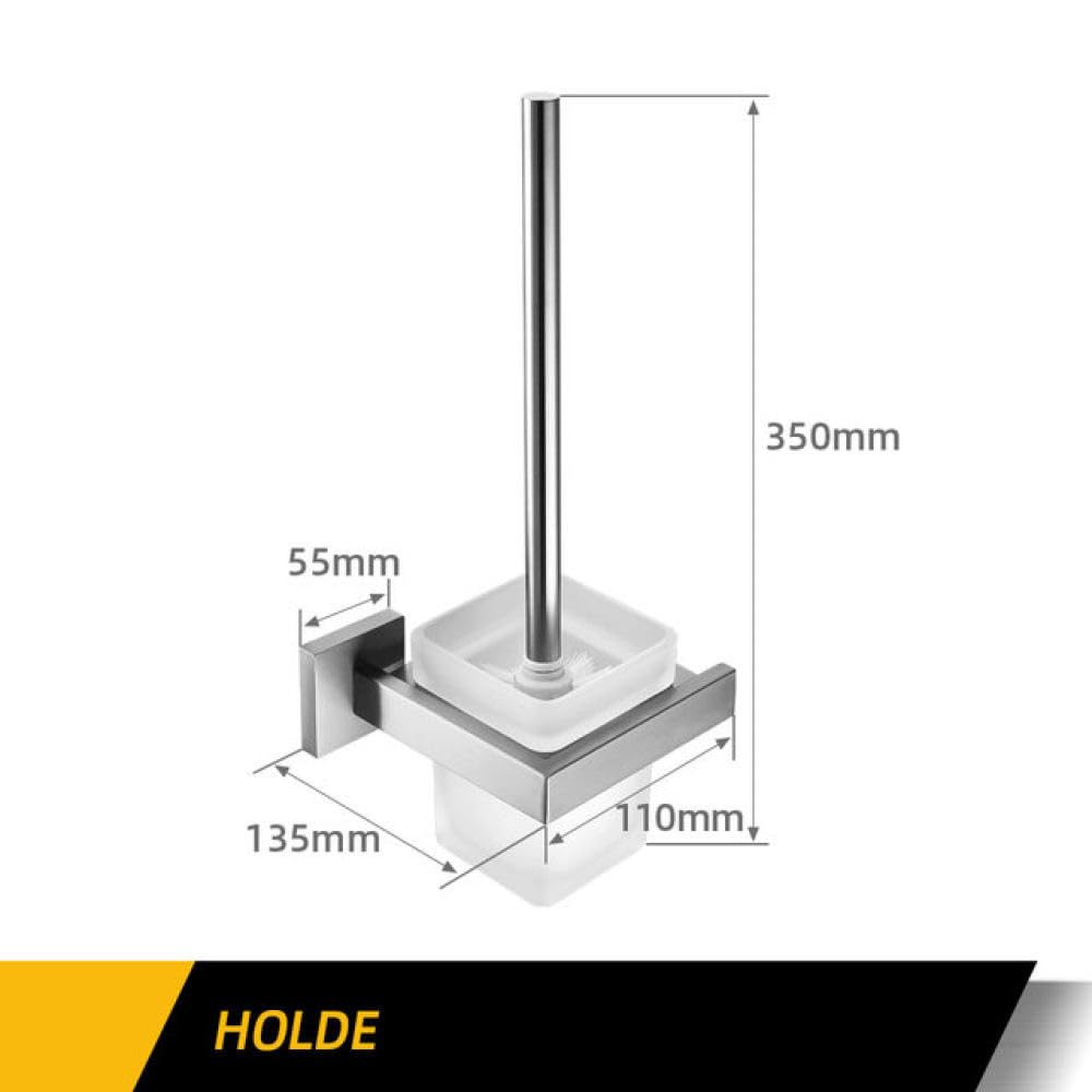 Accesorios de baño de Acero Inoxidable Kit de Hardware Montaje en Pared Gancho para Ropa Soporte de Papel Barra de Toalla Soporte para Cepillo de baño Jabonera, China