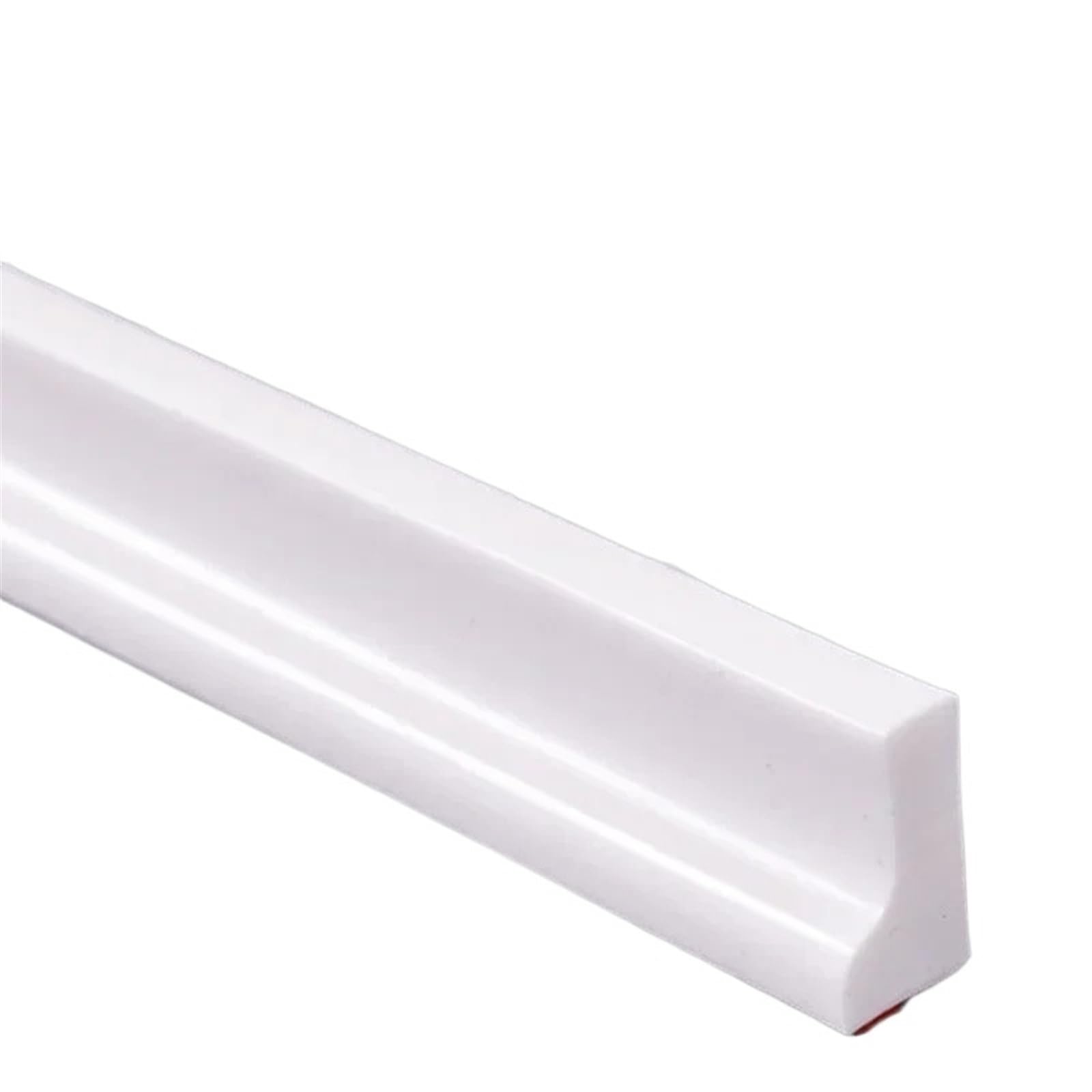SFOIKVG Wet Room Floor Barrier Collapsible Bathroom Threshold Water Dam Stopper Blocker Splash Guard Dry Wet Separation Flood Barrier Door Bottom Sealing Strip for Bathroom(2,1M)