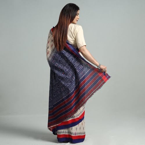 COTTONSILK & KHANDUAPATA sambalpuri silk saree – image 2