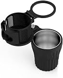 4 NUR Cup Holder for Car, 3 in 1 Multifunctional Expander Adapter Car Cup Holder Organizer for Snack