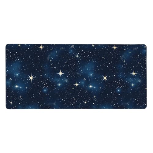 Tapis de bureau imprimé étoiles rêveuses idéal pour travailler sur ordinateur portable